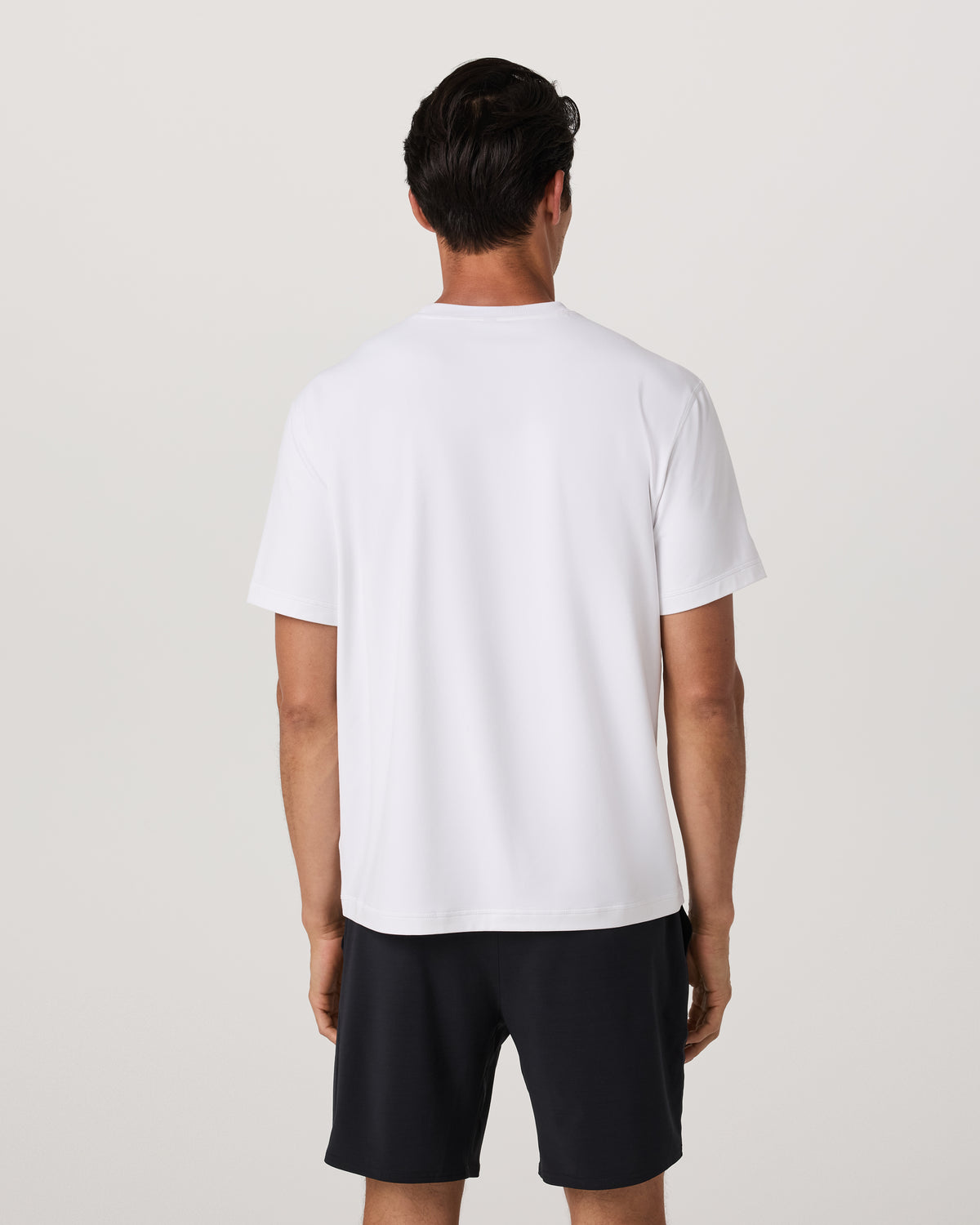 Men's Short Sleeve Ponto Tee - Relaxed White - Image 3