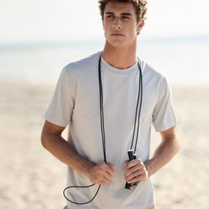 Short Sleeve Ponto Tee - Relaxed Fit Frost Grey Heather