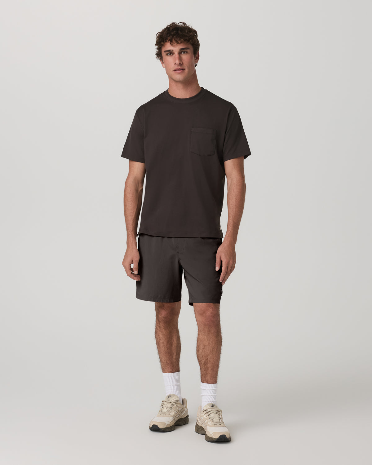 Men's Short Sleeve Ponto Pocket Tee - Relaxed Fit Carbon - Image 4