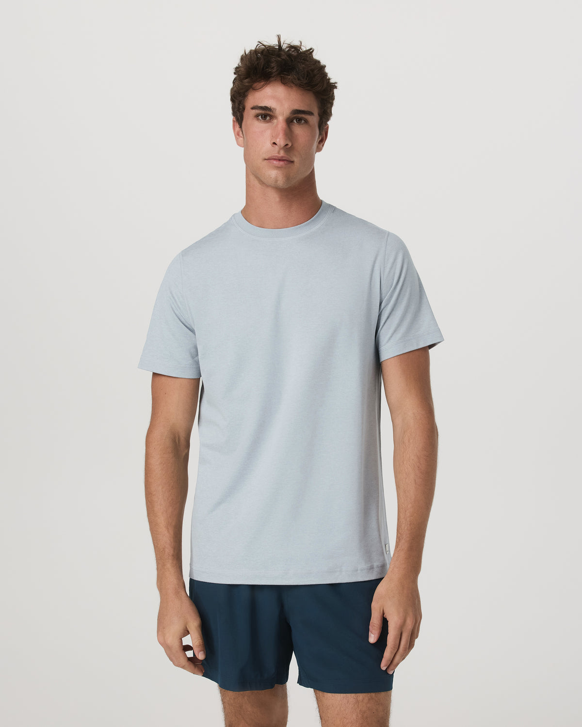 Short Sleeve Ponto Performance Tee Harbor Grey Heather