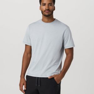 Short Sleeve Ponto Tee - Relaxed Fit Harbor Grey Heather