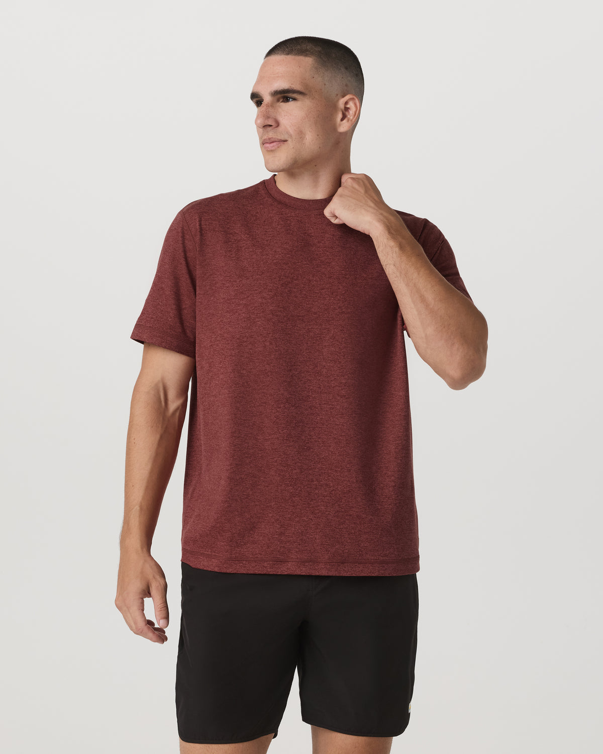 Men's Short Sleeve Ponto Tee - Relaxed Spiced Apple