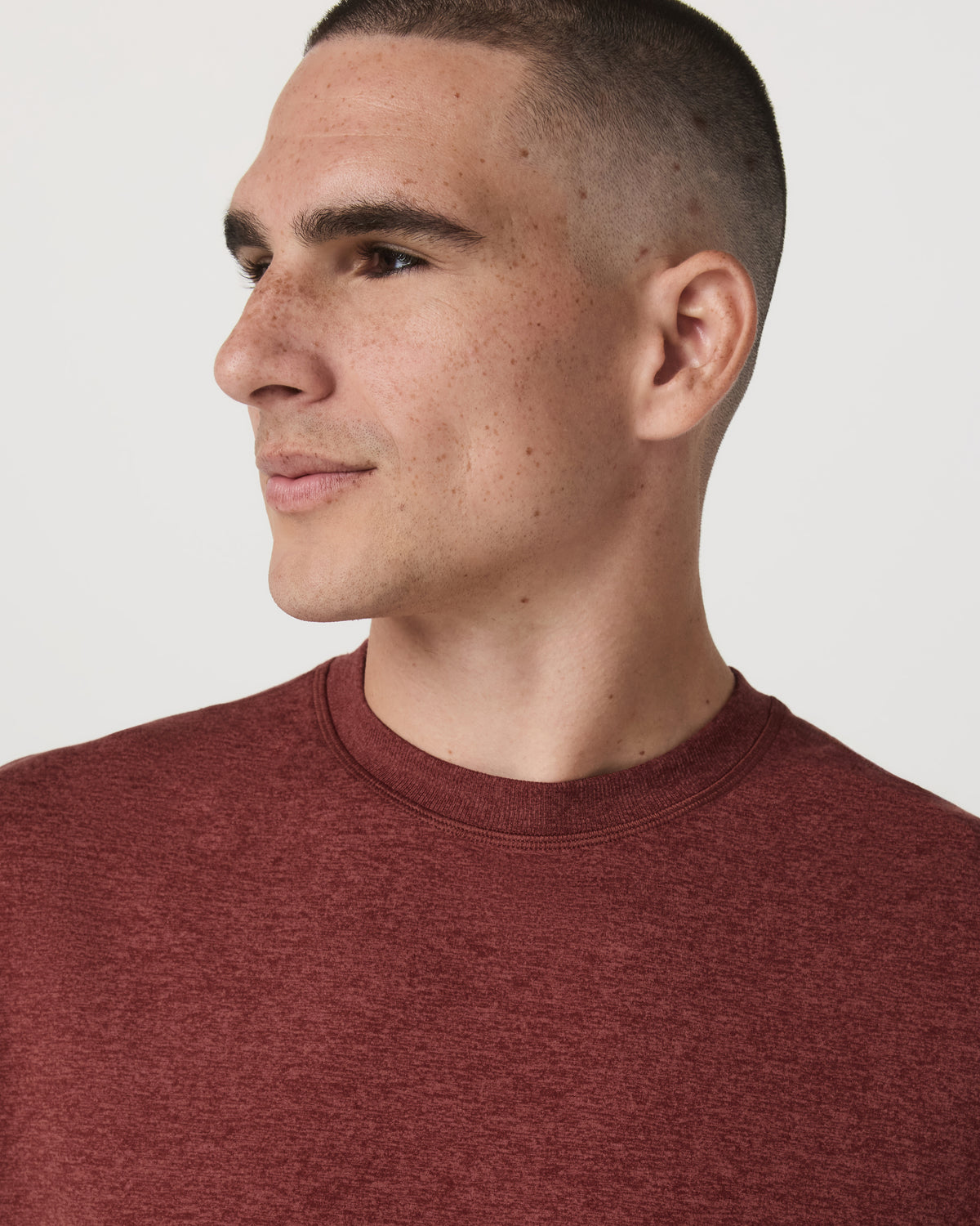 Men's Short Sleeve Ponto Tee - Relaxed Spiced Apple - Image 2