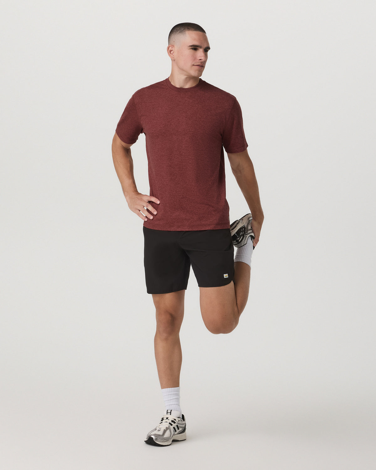 Men's Short Sleeve Ponto Tee - Relaxed Spiced Apple - Image 3