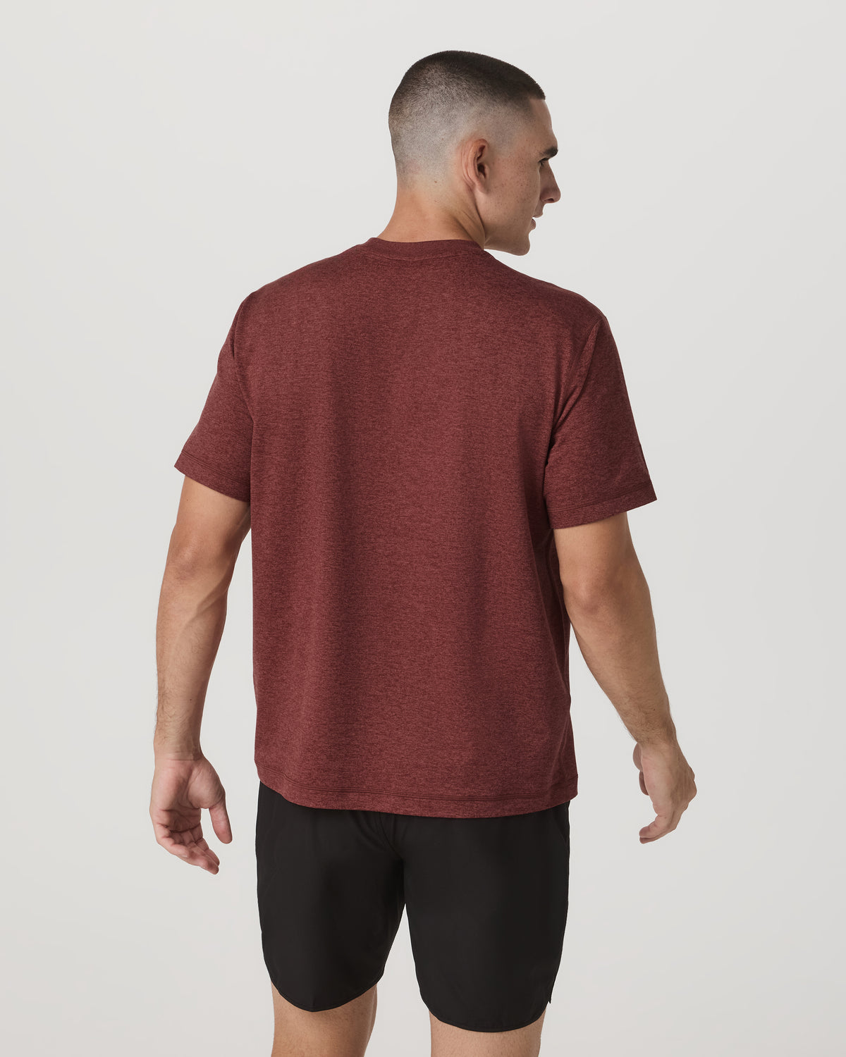 Men's Short Sleeve Ponto Tee - Relaxed Spiced Apple - Image 4