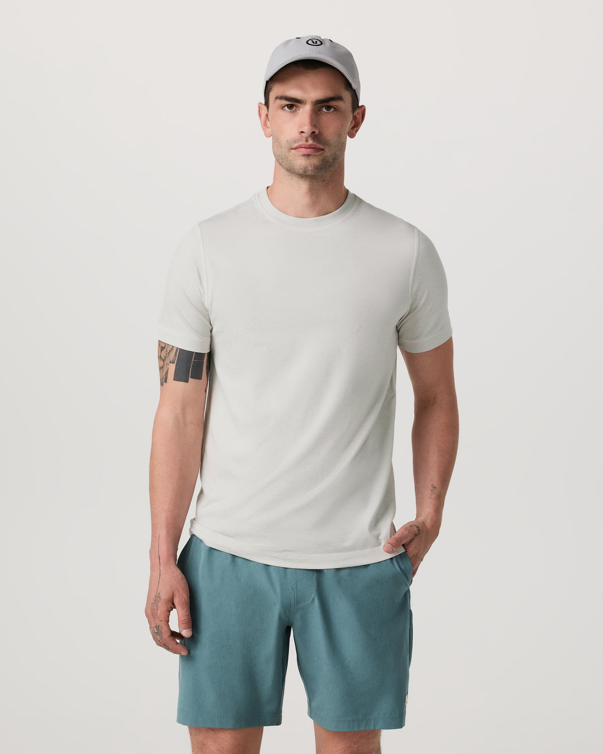 Men's Short Sleeve Ponto Performance Tee Salt Heather