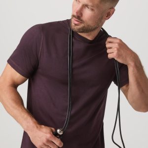 Men's Short Sleeve Ponto Performance Tee Raisin Heather