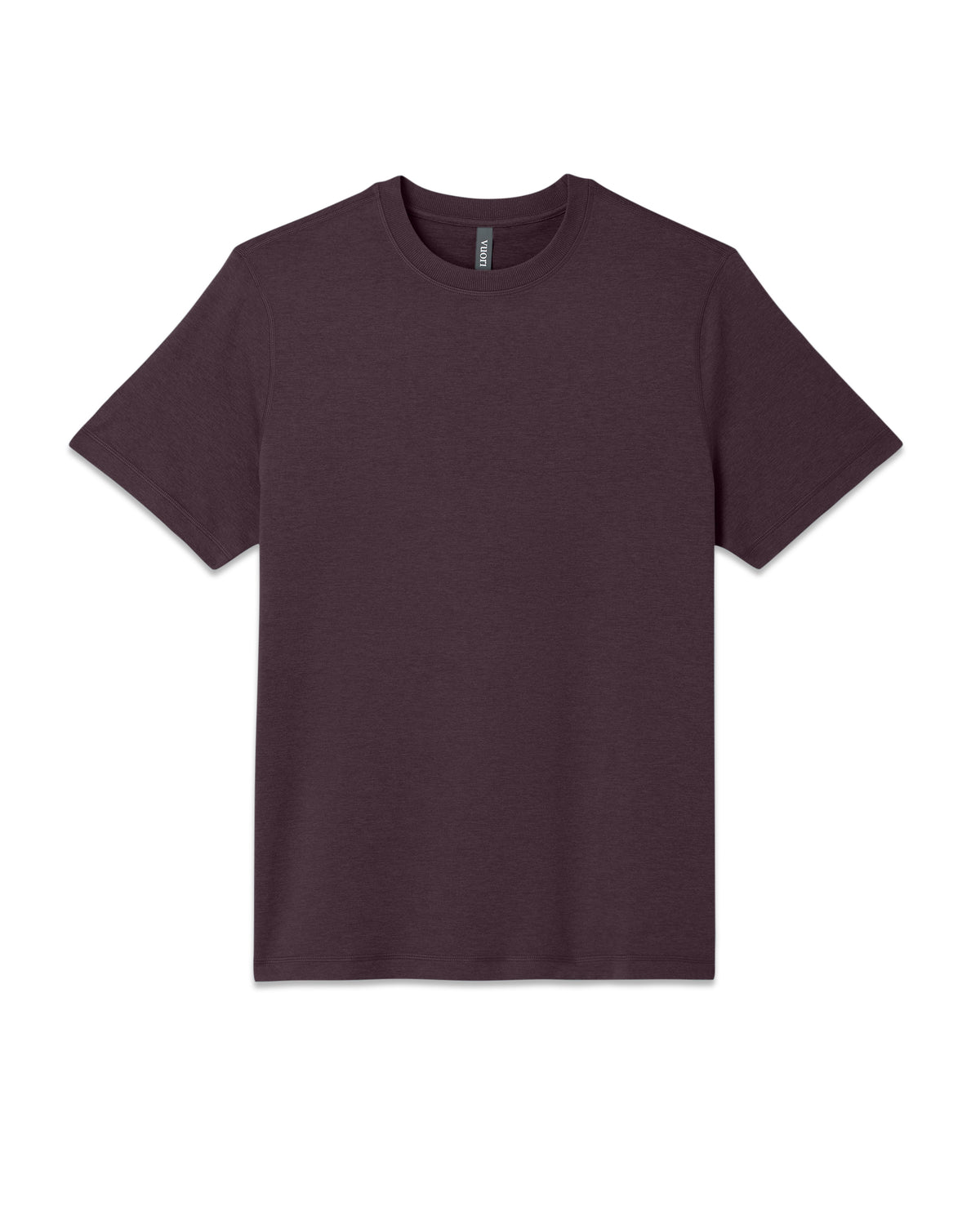 Men's Short Sleeve Ponto Performance Tee Raisin Heather - Image 6