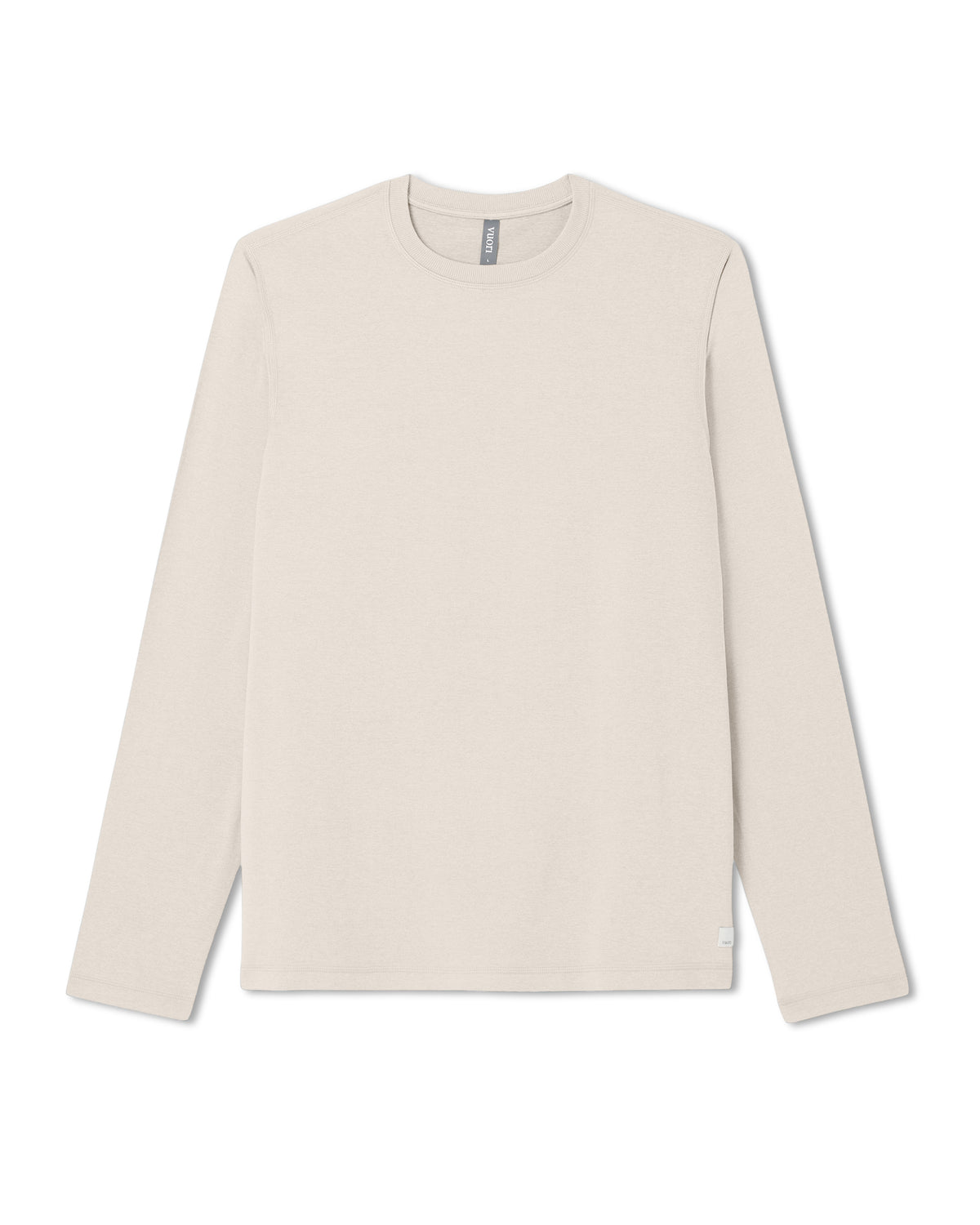 Men's Long Sleeve Ponto Performance Tee Oatmeal Heather - Image 6