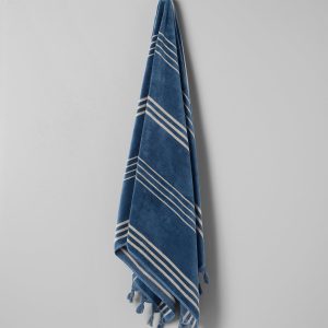 Fringe Beach Towel Versatile Towel - Pond