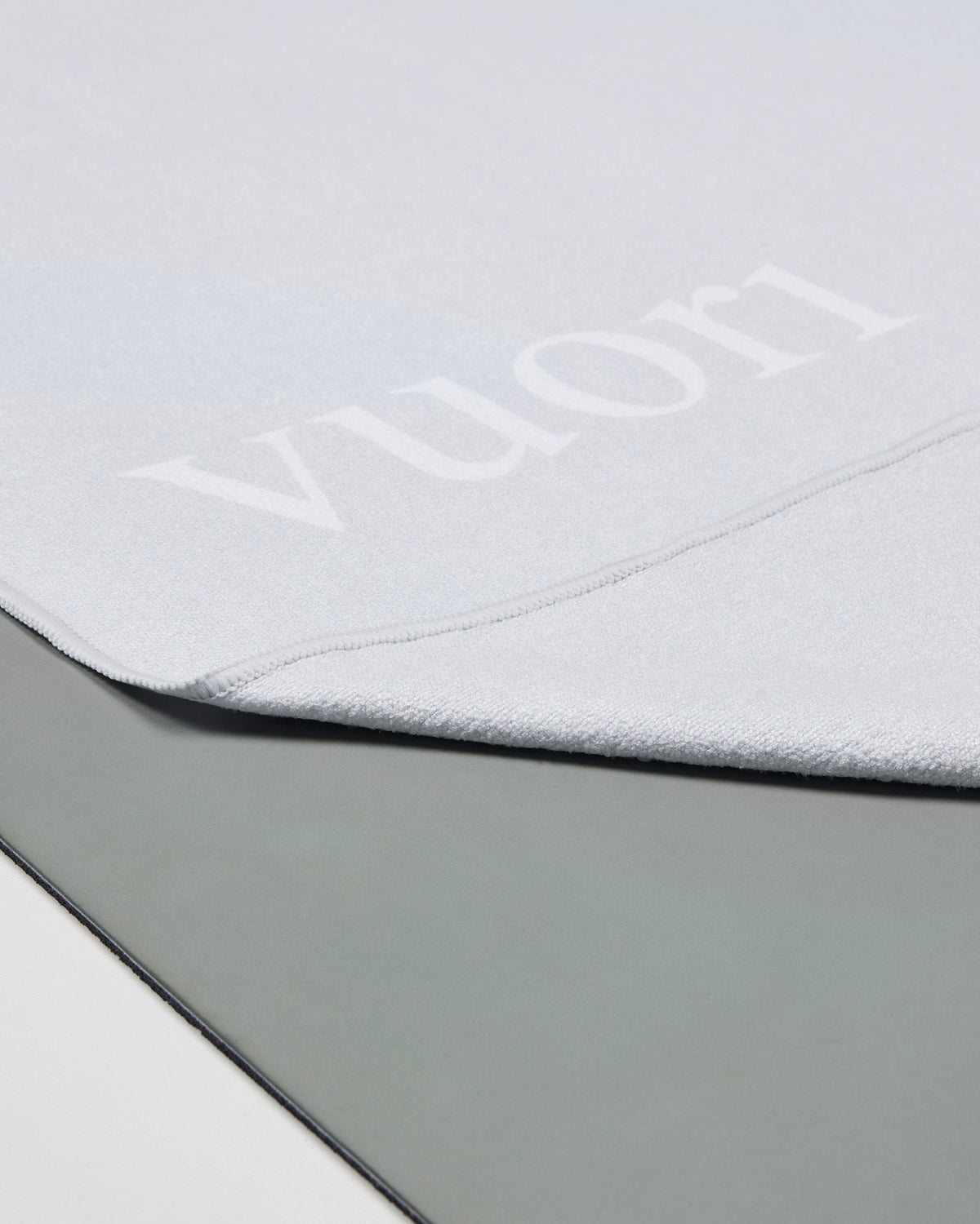 Yoga Mat Towel Frost Grey Yoga Mat Towel - Image 3