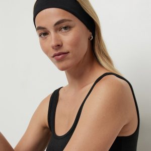 Halo Headband Black Heather Performance Headband