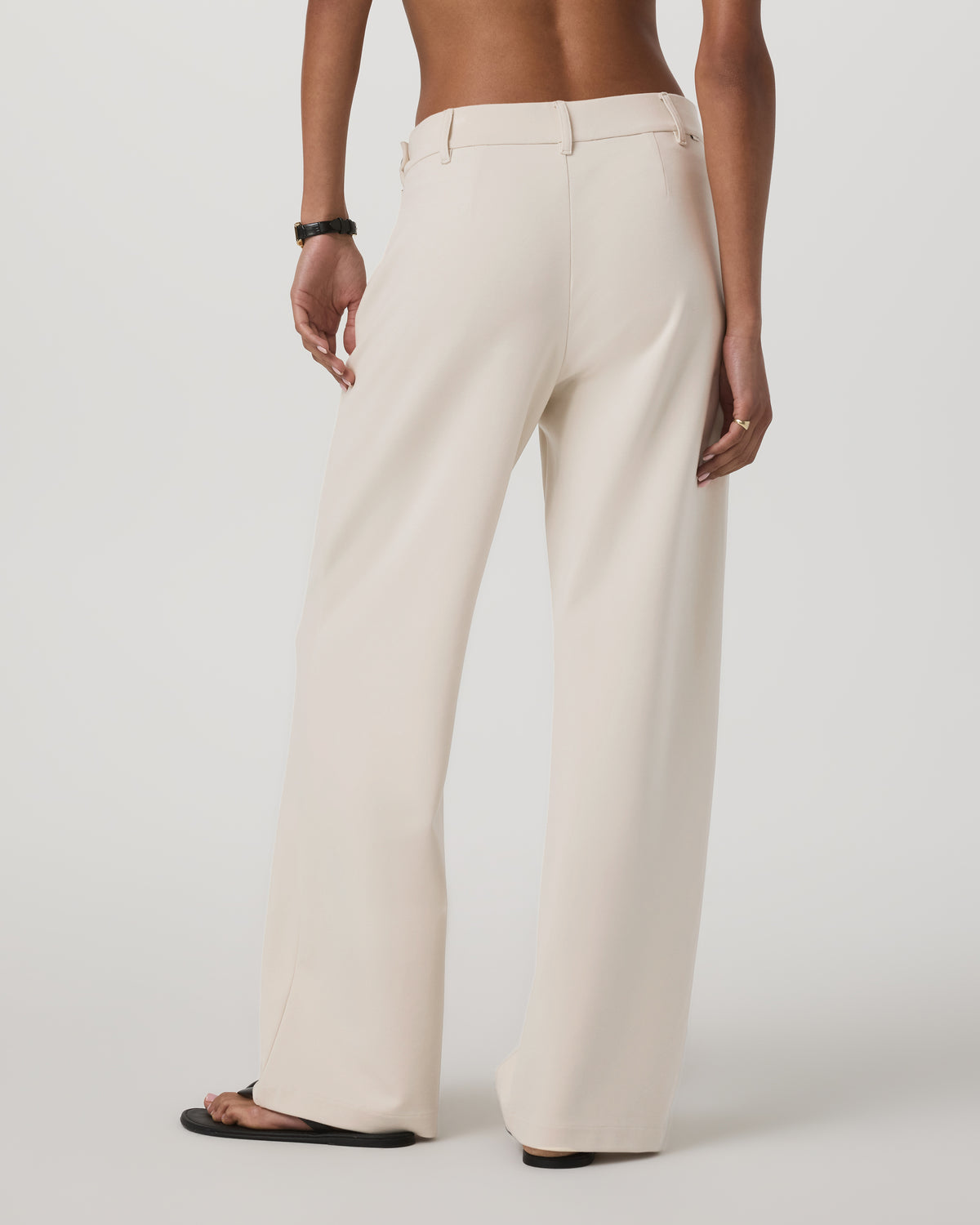 Maven Wideleg Pant Women's Bone Wideleg Pants - Image 3