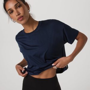 Energy Tee Women's Blue Coast Oversized Tee Shirt