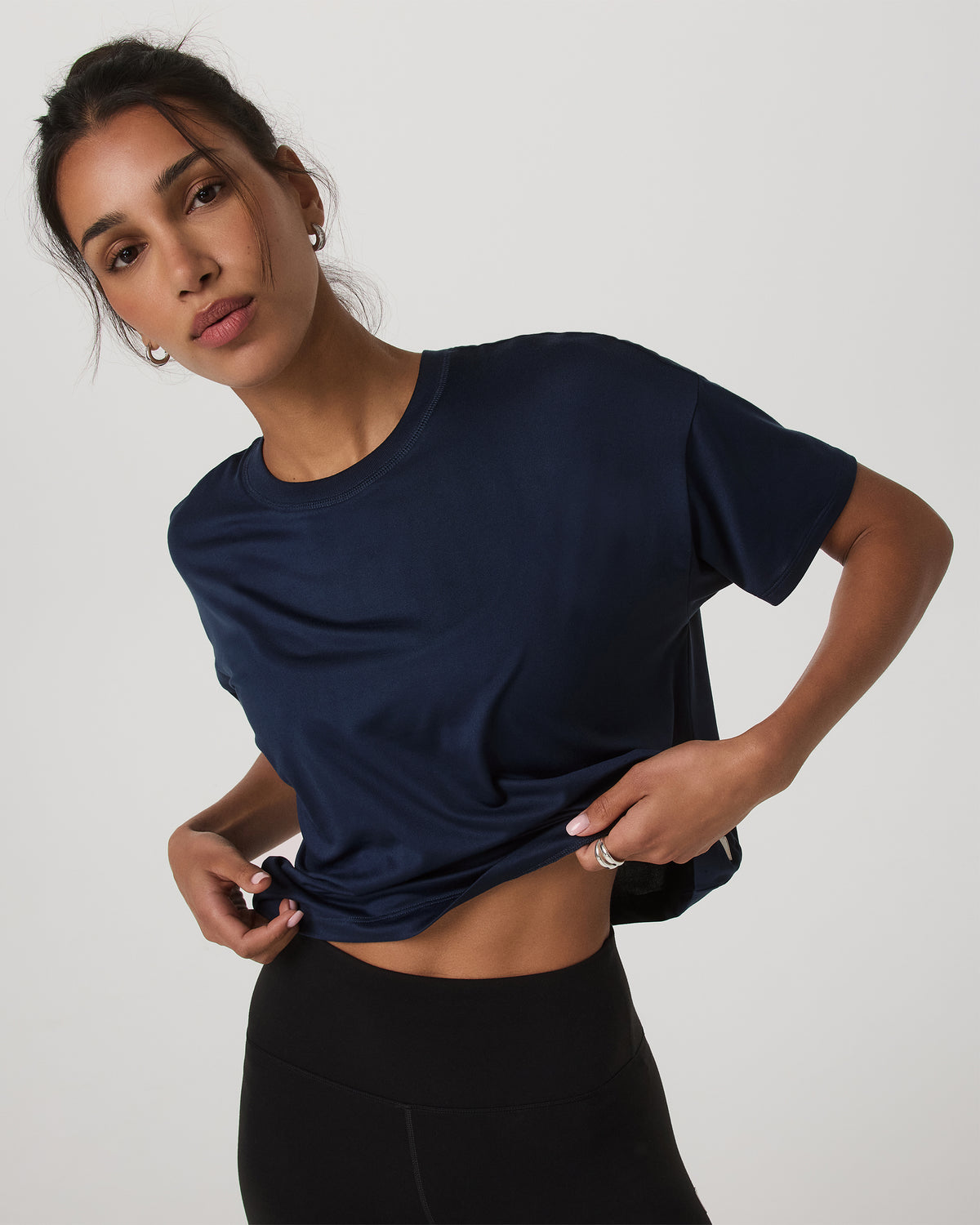 Energy Tee Women's Blue Coast Oversized Tee Shirt